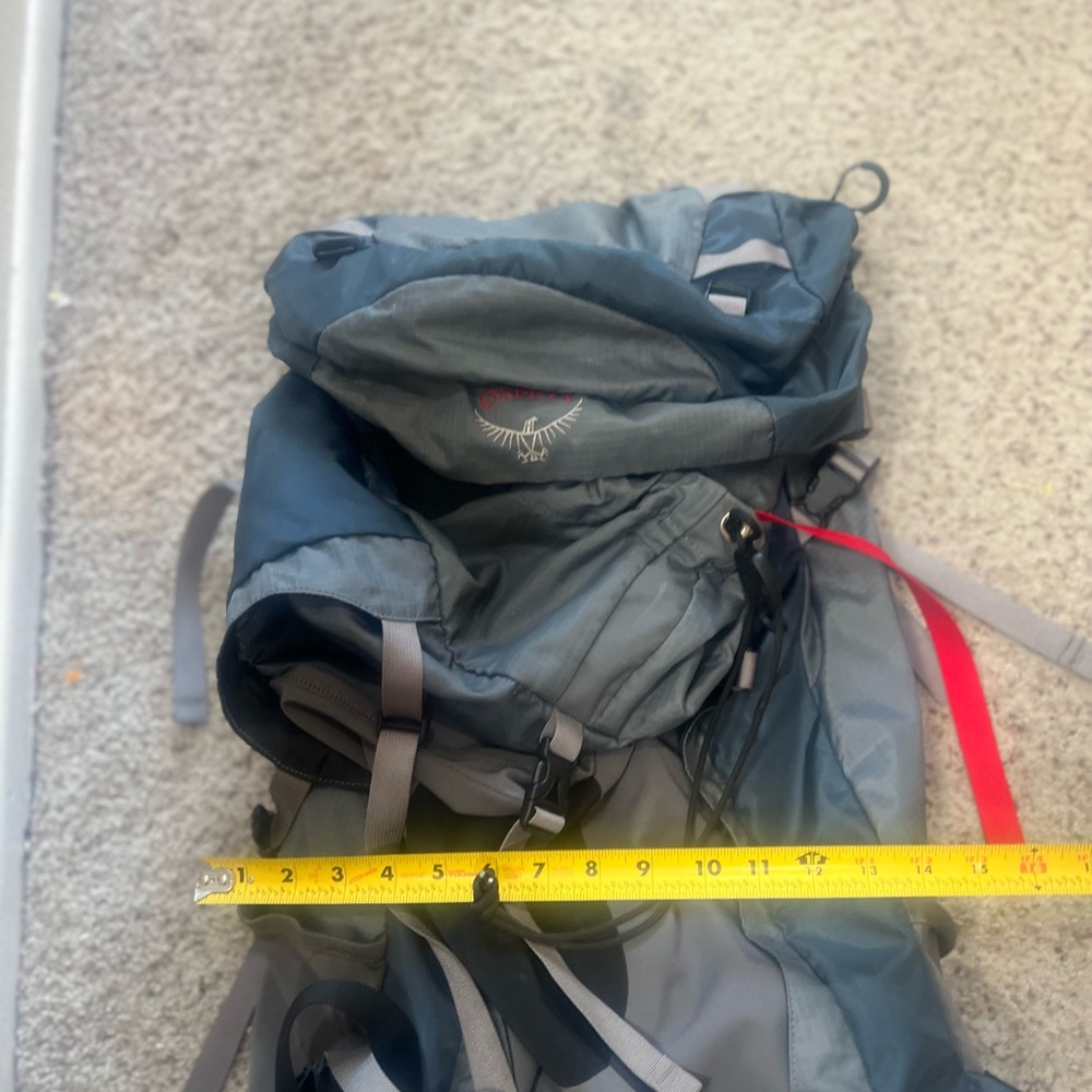 Osprey Aether Plus 70 Backpacking Mens large Hiking Bag Backpack - Picture 10 of 13
